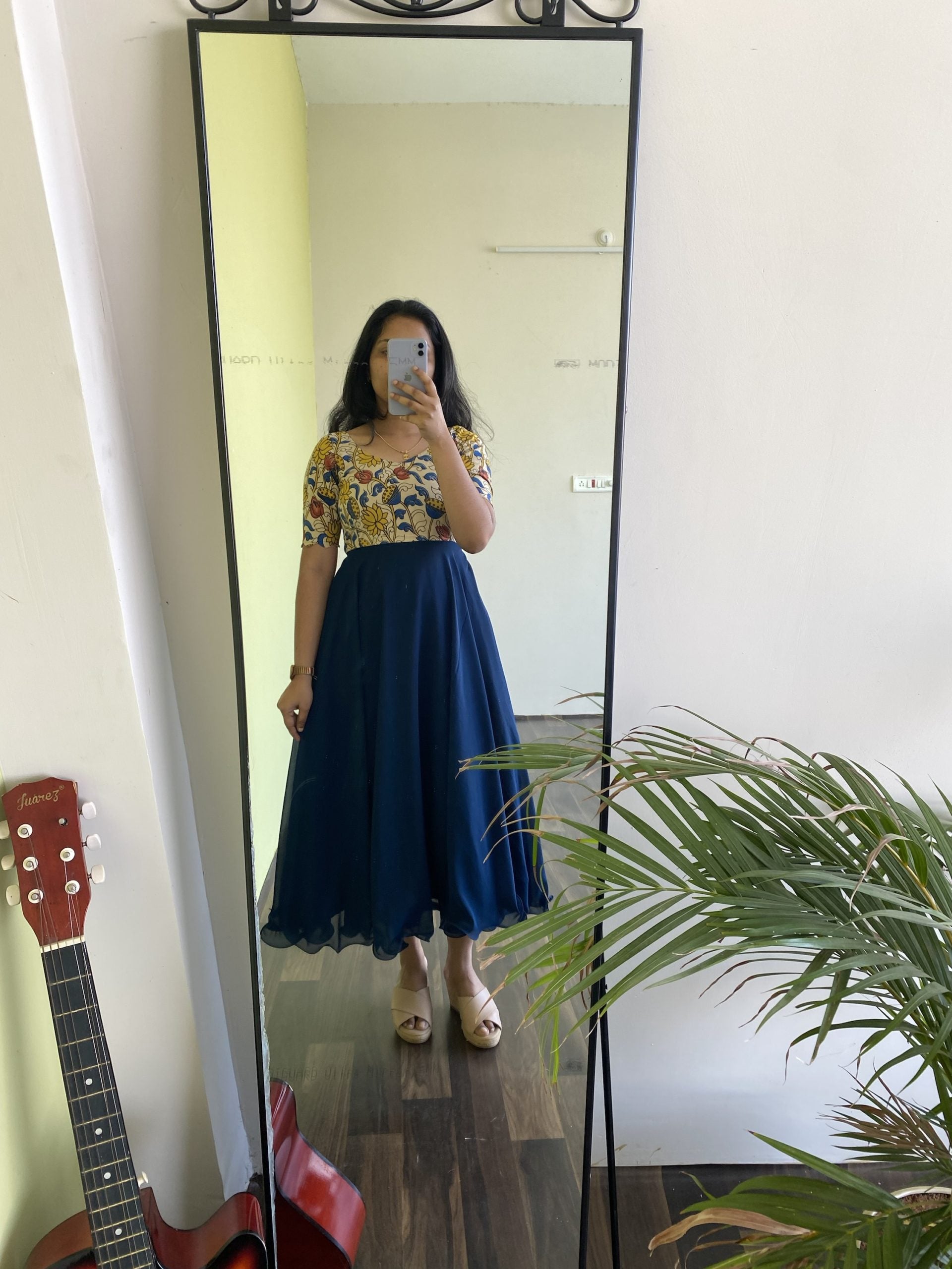 Kalamkari blue