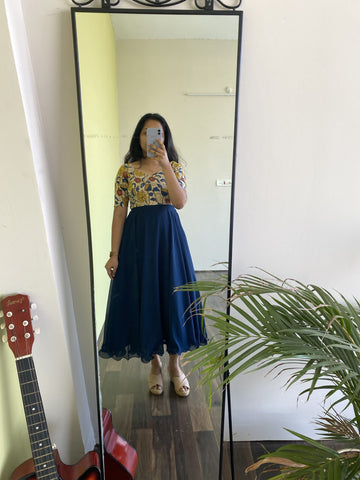 Kalamkari blue