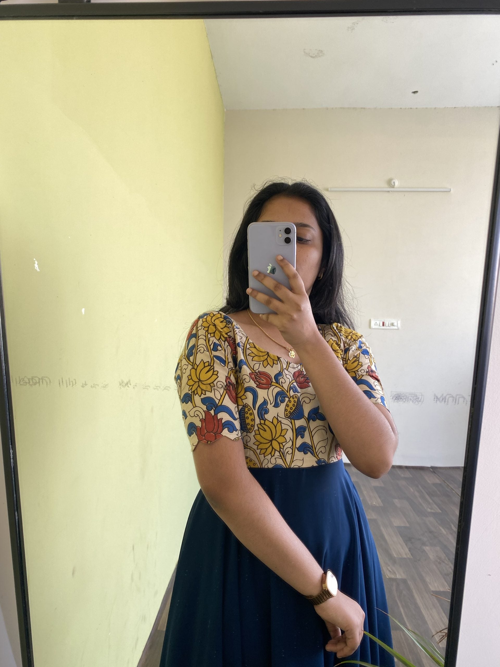 Kalamkari blue