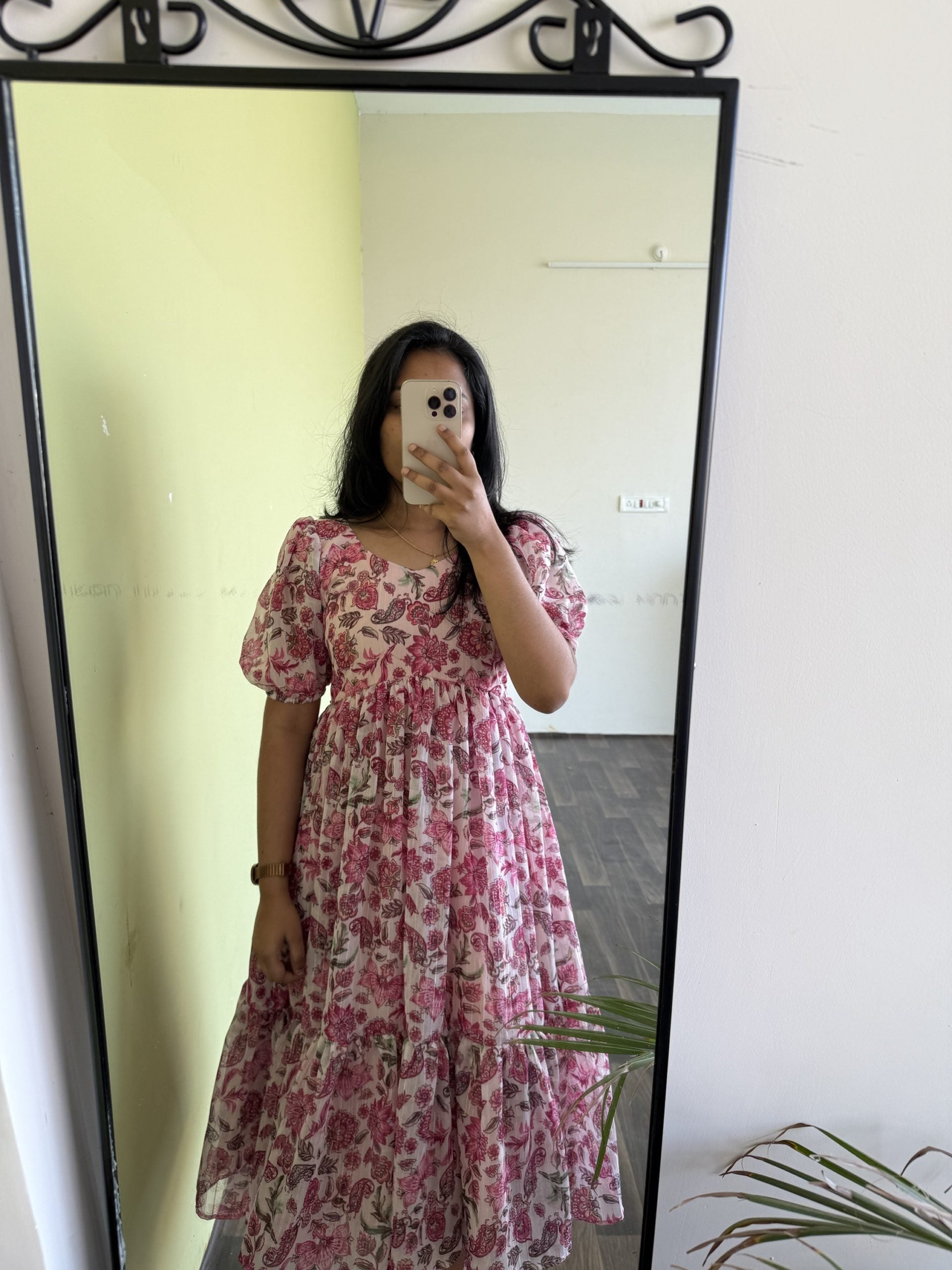 Pink paisley