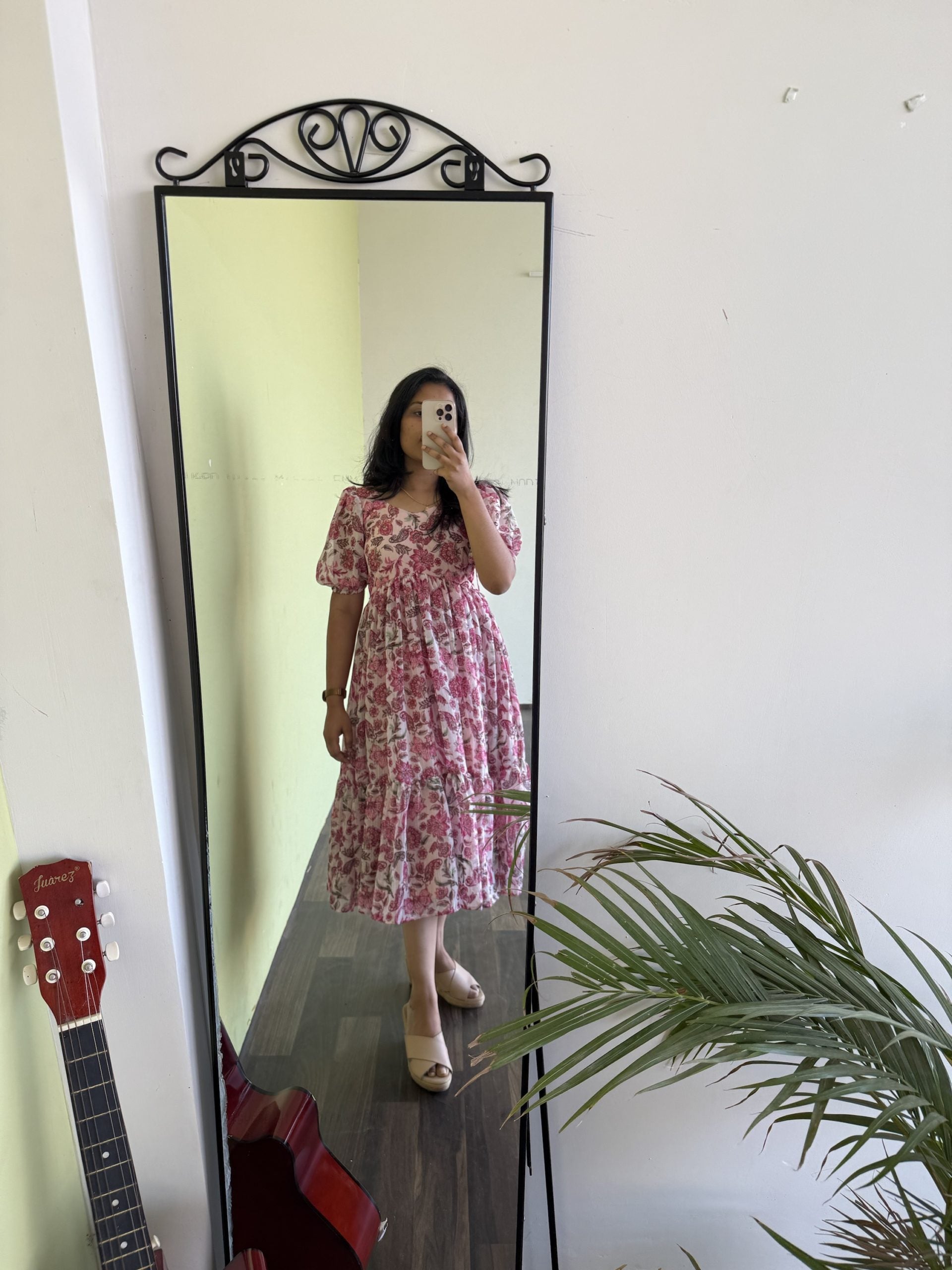 Pink paisley