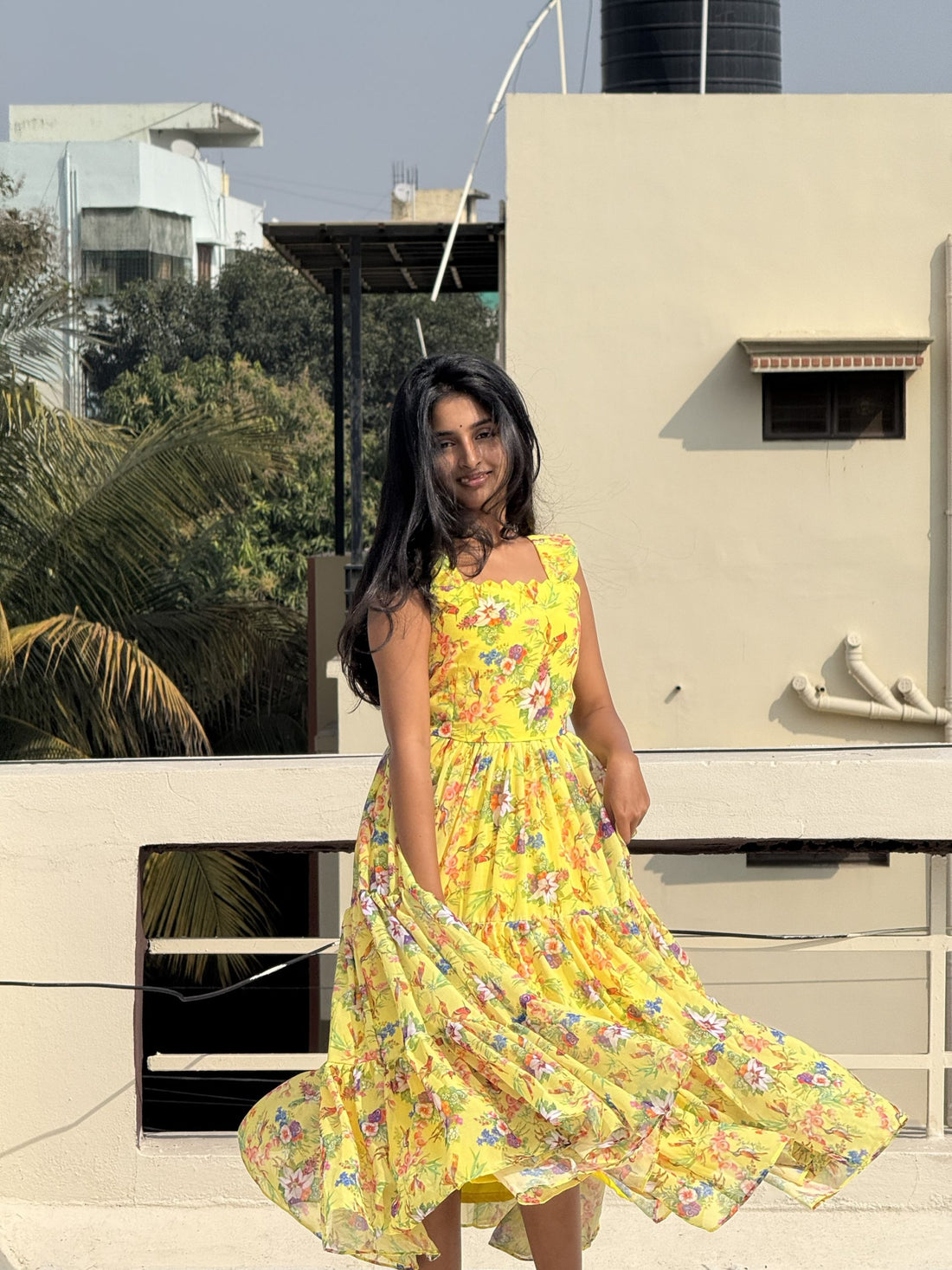 Amrutha-yellow